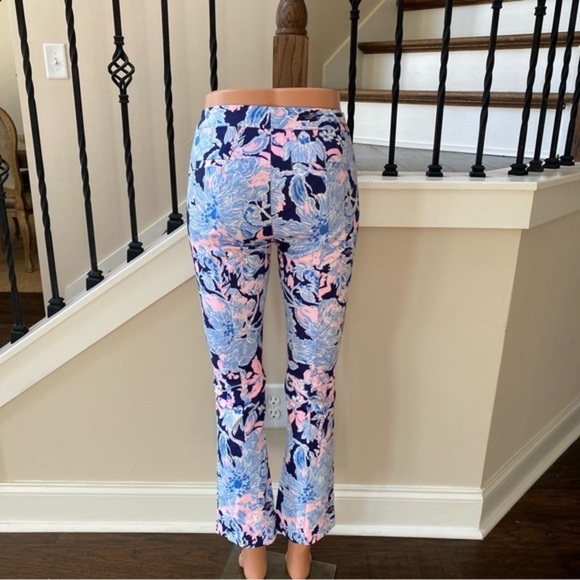 NWT Lilly Pulitzer Kelly High Rise Crop Flare - EE0351 & EE0352 - Picture 3 of 10